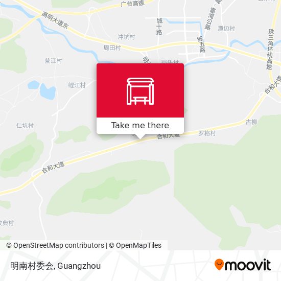 明南村委会 map