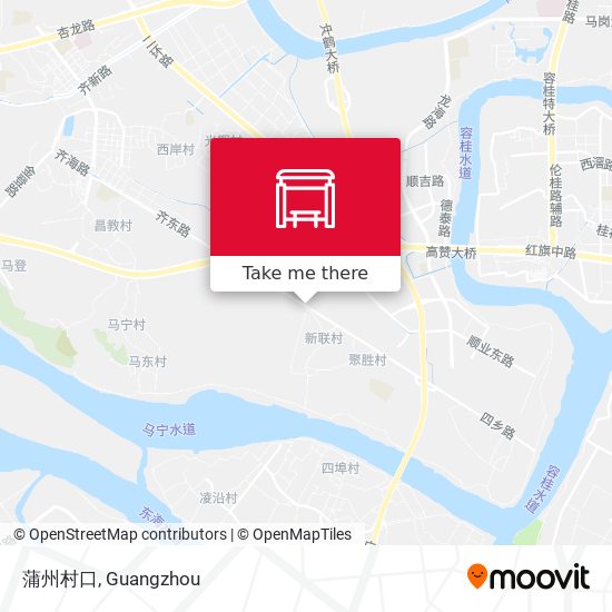 蒲州村口 map