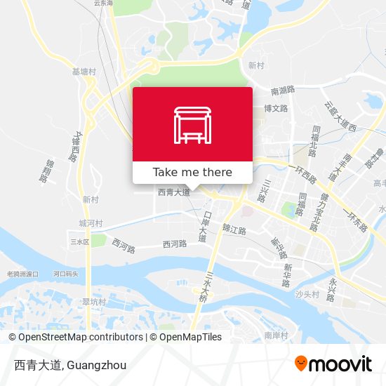 西青大道 map