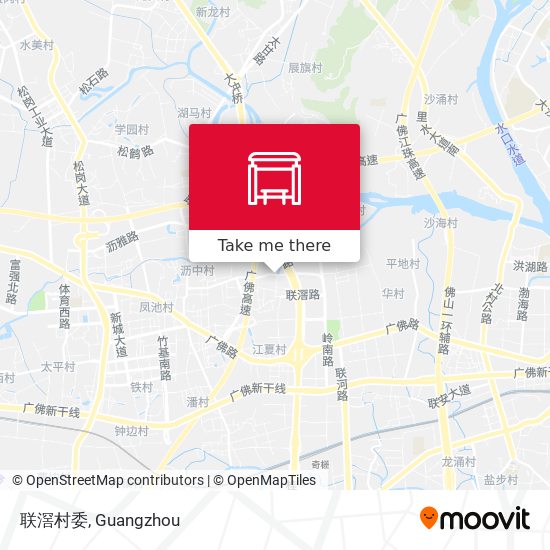 联滘村委 map