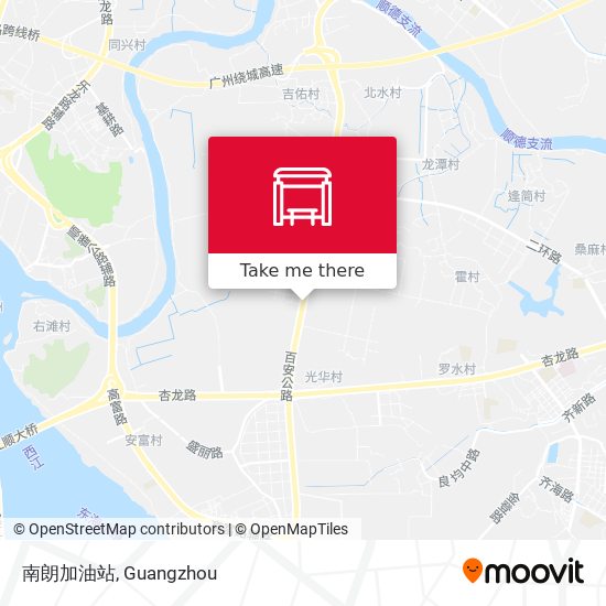南朗加油站 map
