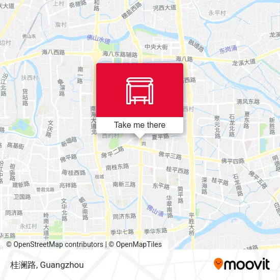桂澜路 map