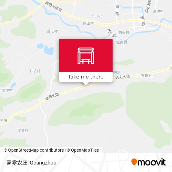 霭雯农庄 map