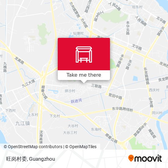 旺岗村委 map