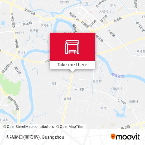 吉祐路口(百安路) map