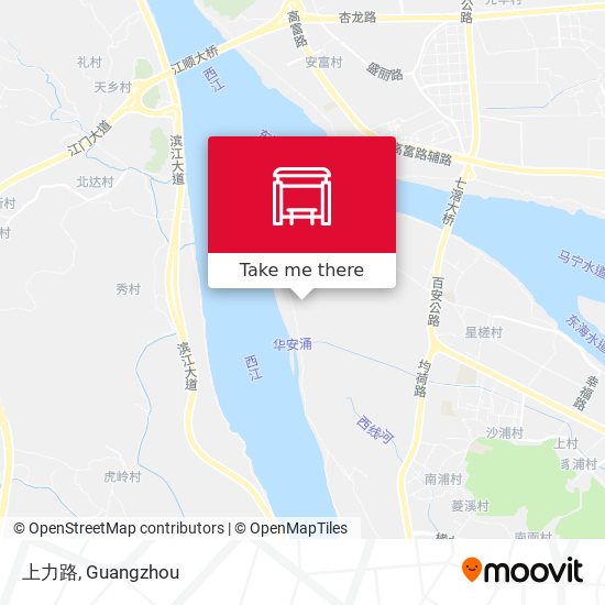 上力路 map