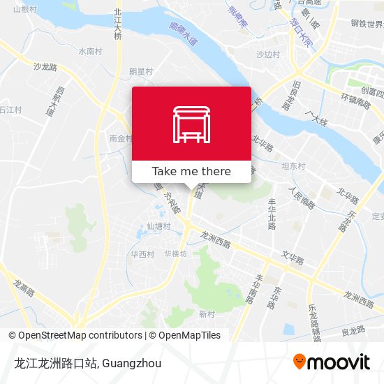 龙江龙洲路口站 map