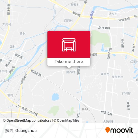 狮西 map