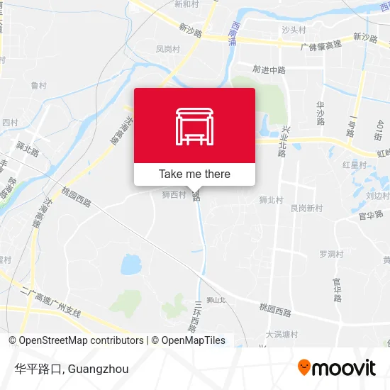 华平路口 map