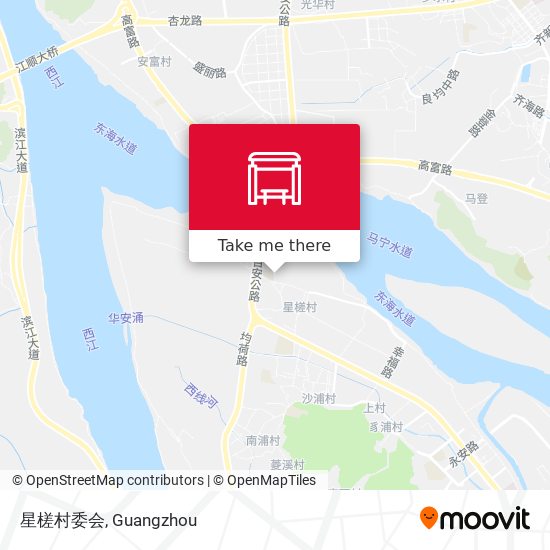 星槎村委会 map