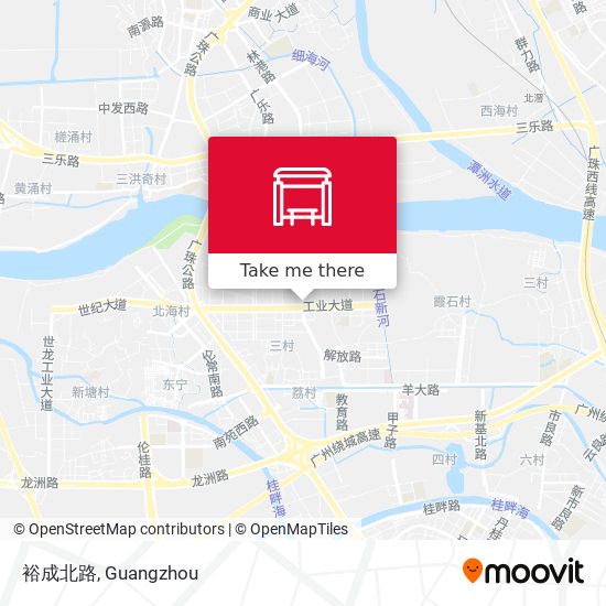 裕成北路 map