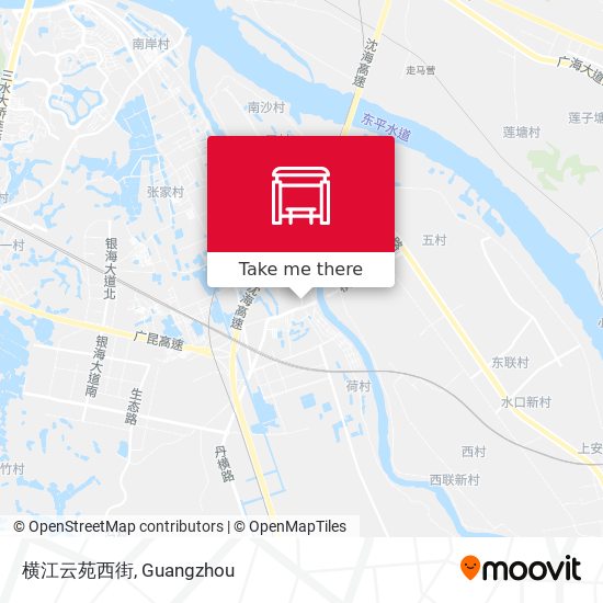 横江云苑西街 map