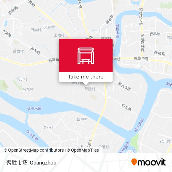 聚胜市场 map