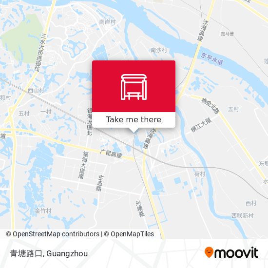 青塘路口 map