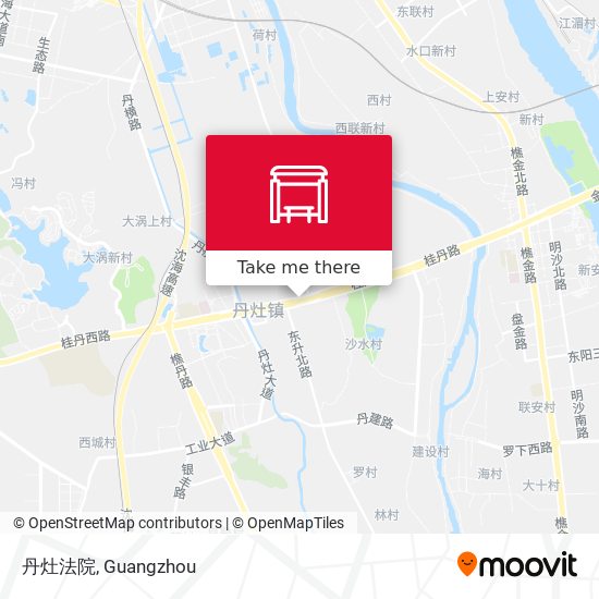 丹灶法院 map