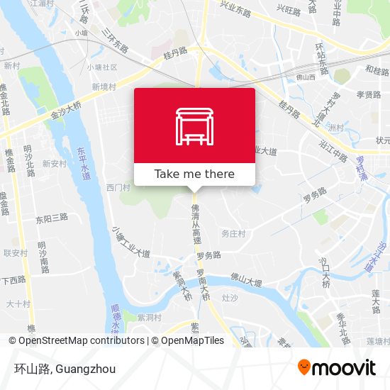 环山路 map