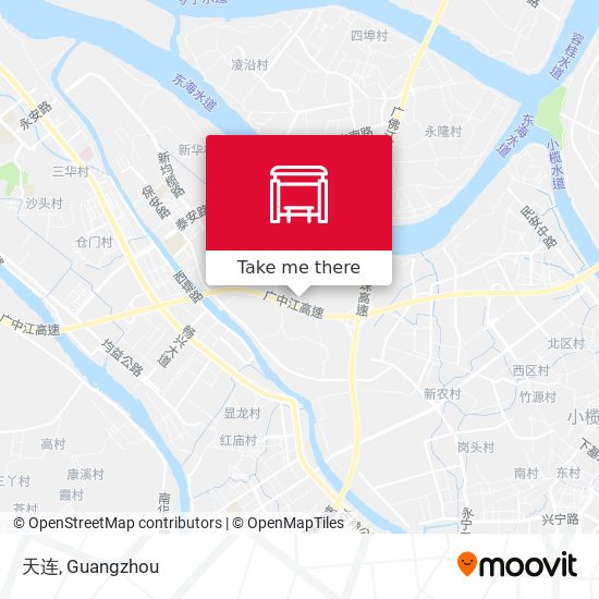 天连 map