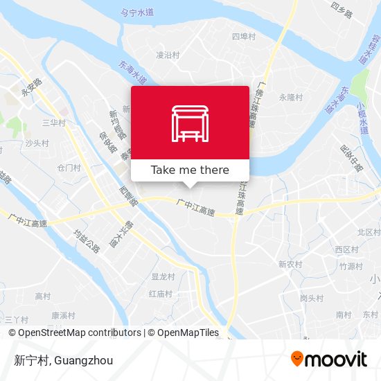 新宁村 map