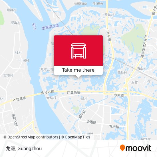 龙洲 map