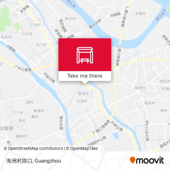 海洲村路口 map