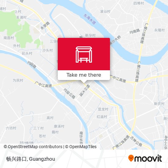 畅兴路口 map