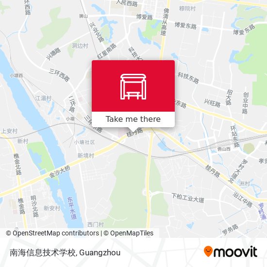 南海信息技术学校 map