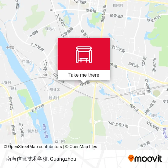 南海信息技术学校 map