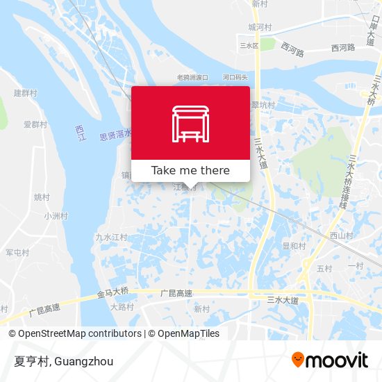 夏亨村 map