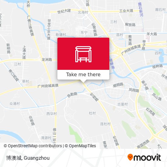 博澳城 map