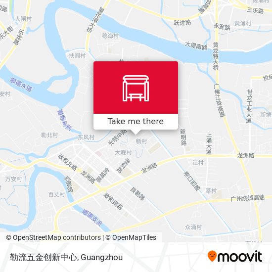 勒流五金创新中心 map
