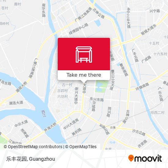 乐丰花园 map