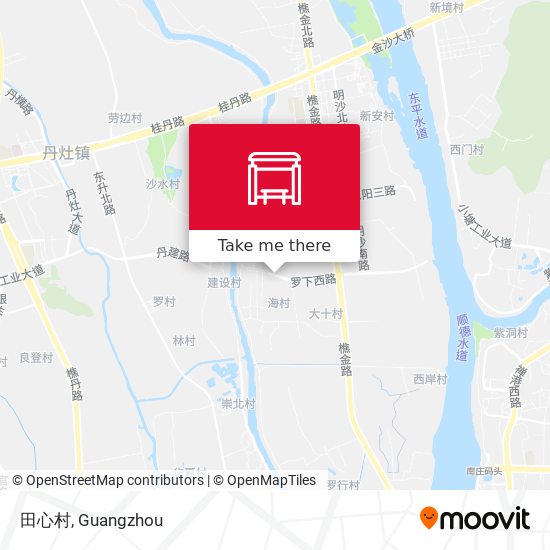 田心村 map