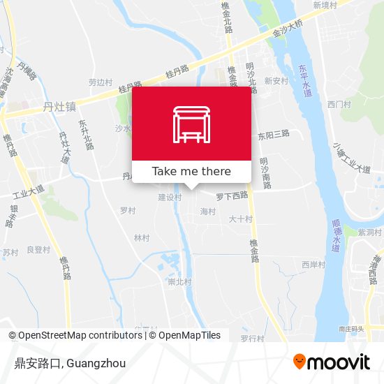 鼎安路口 map
