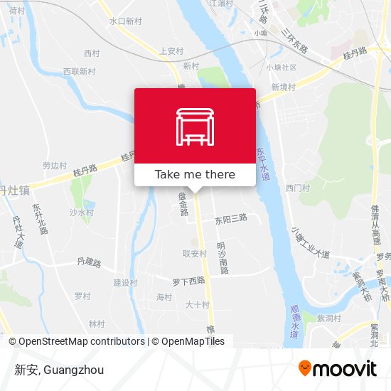 新安 map