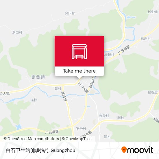 白石卫生站(临时站) map