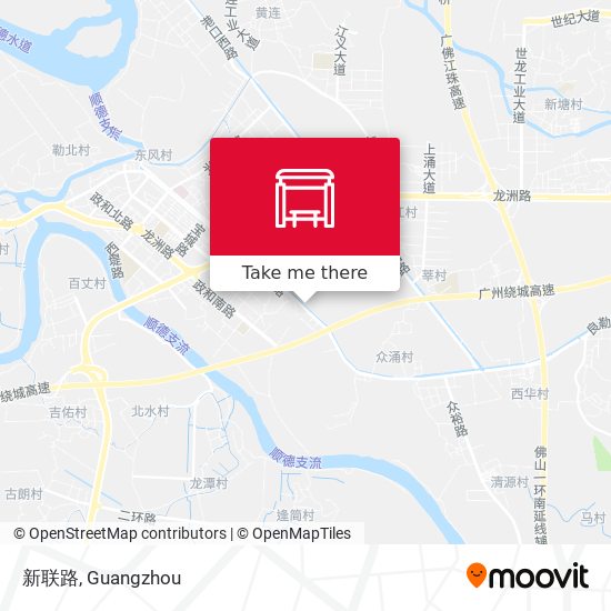 新联路 map