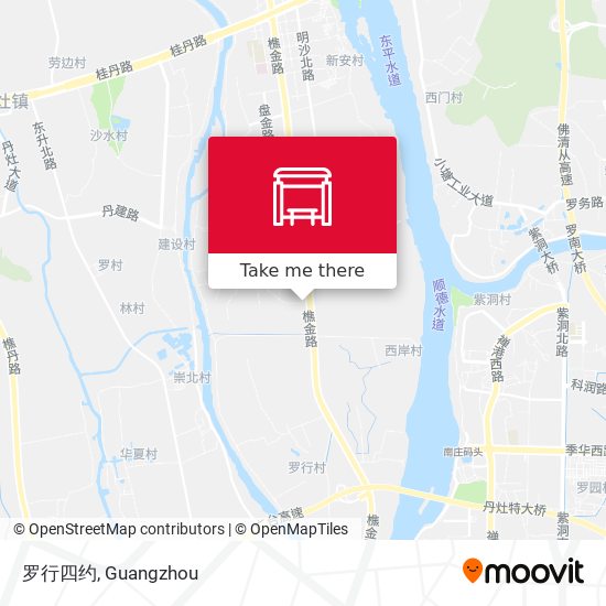 罗行四约 map