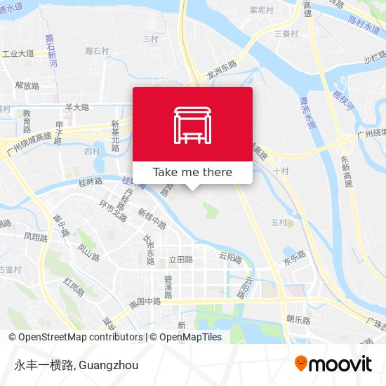 永丰一横路 map