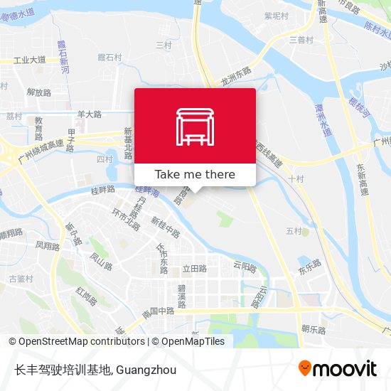 长丰驾驶培训基地 map