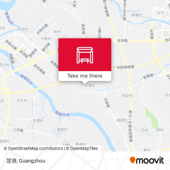 莲塘 map