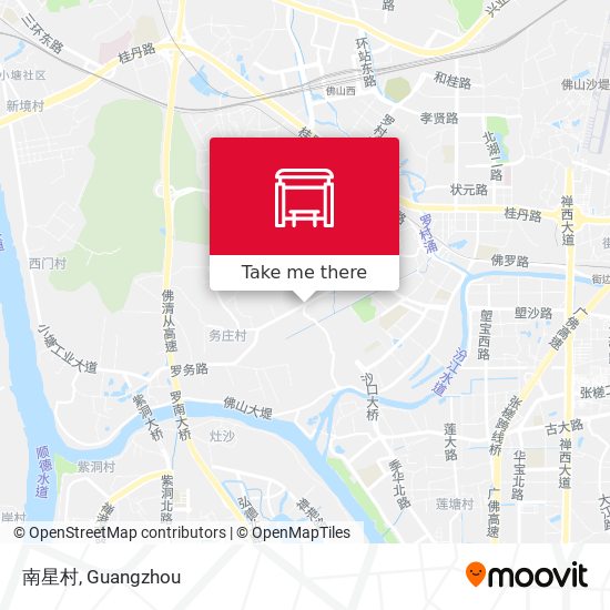 南星村 map