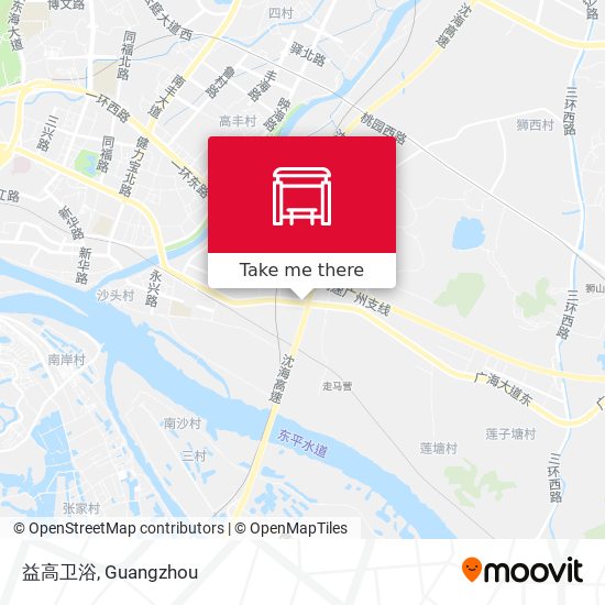 益高卫浴 map