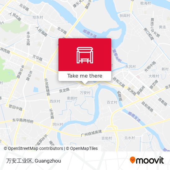 万安工业区 map
