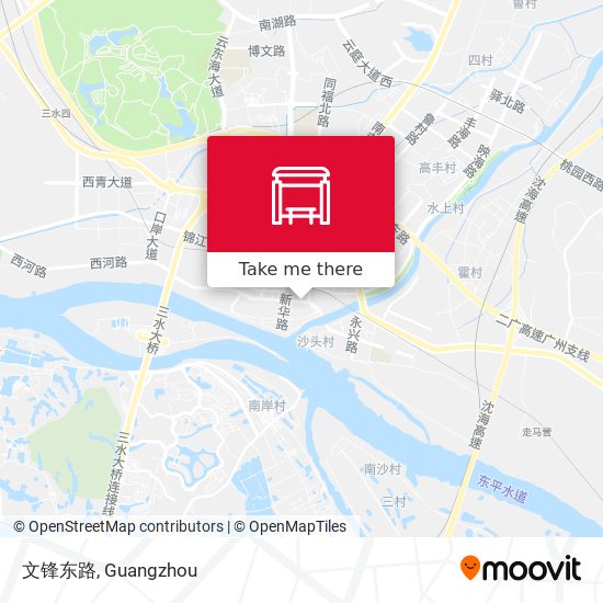 文锋东路 map