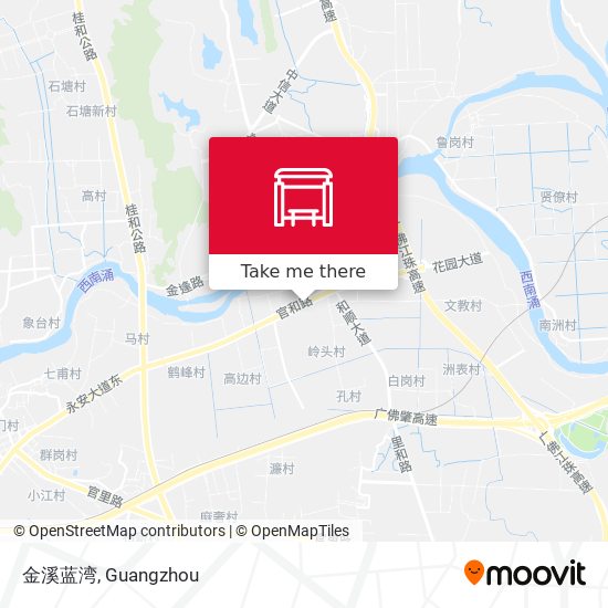 金溪蓝湾 map