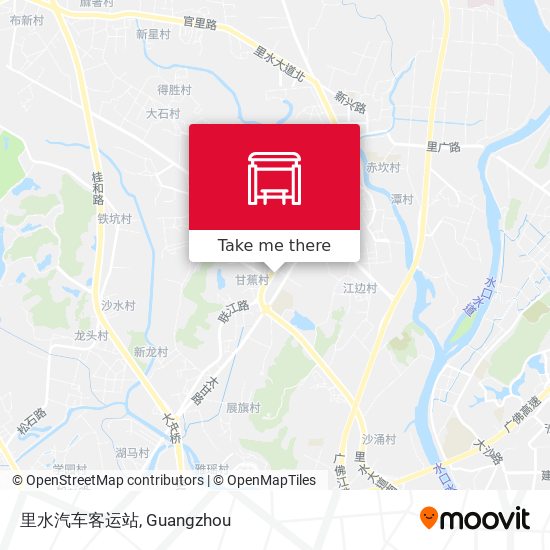 里水汽车客运站 map