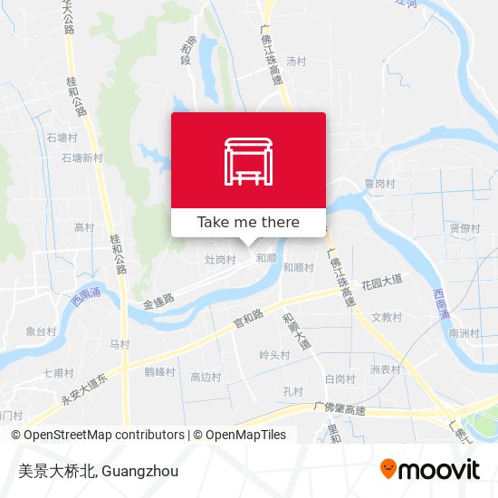 美景大桥北 map