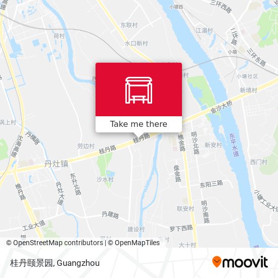 桂丹颐景园 map