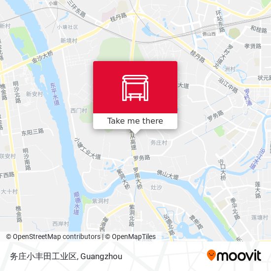 务庄小丰田工业区 map