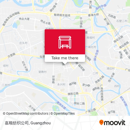 嘉顺纺织公司 map